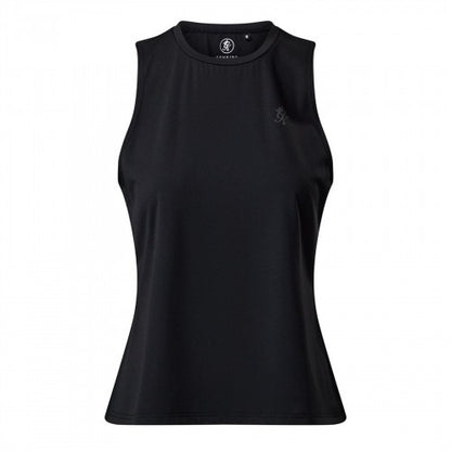 Front - Gym King Womens/Ladies Victory Split Hem Tank Top
