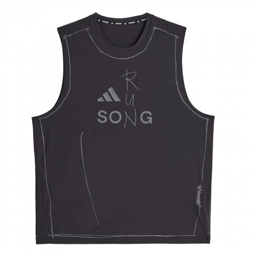 Front - Adidas Mens Song For The Mute Sleeveless Tank Top