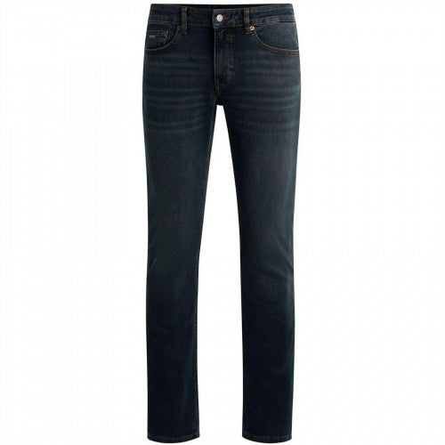 Front - Boss Mens Delaware Denim Plain Slim Jeans