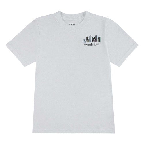 Front - Abercrombie & Fitch Childrens/Kids New York T-Shirt