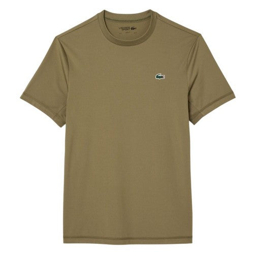 Front - Lacoste Mens Stretch Jersey Slim Sports T-Shirt