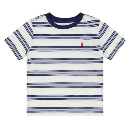 Front - Ralph Lauren Childrens/Kids Stripe T-Shirt