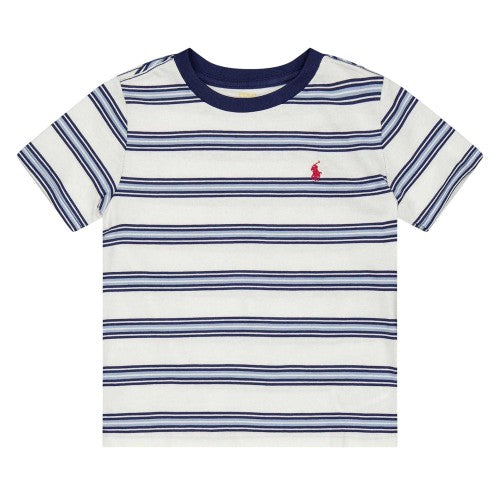 Front - Ralph Lauren Childrens/Kids Stripe T-Shirt