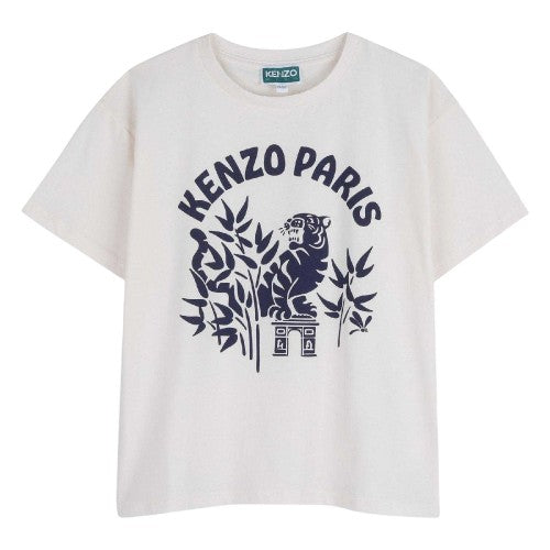 Front - Kenzo Childrens/Kids Paris T-Shirt