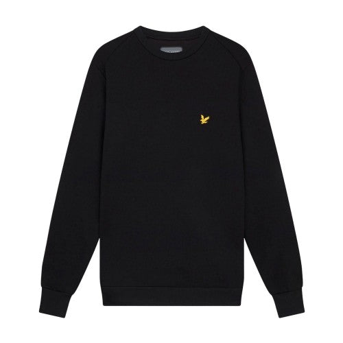 Front - Lyle & Scott Mens Fly Fleece Crew Neck Sweatshirt