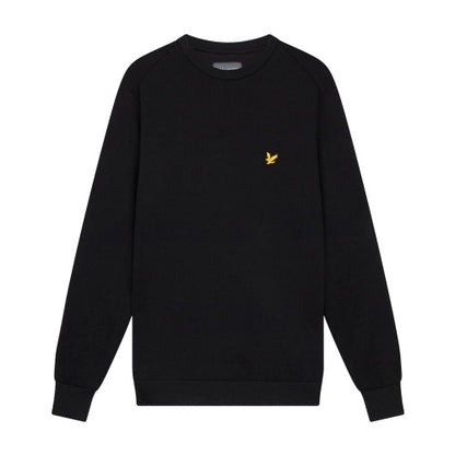 Front - Lyle & Scott Mens Fly Fleece Crew Neck Sweatshirt