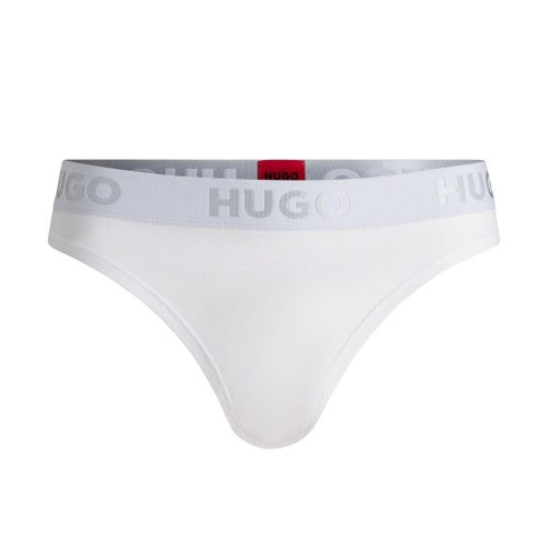 Front - Hugo Womens/Ladies Sporty Logo Thong