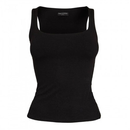 Front - Naked Wardrobe Womens/Ladies Fitted Tank Top