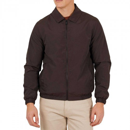 Front - Brave Soul Mens Lightweight Harrington Jacket