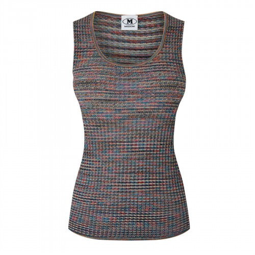 Front - Missoni Womens/Ladies Striped Tank Top