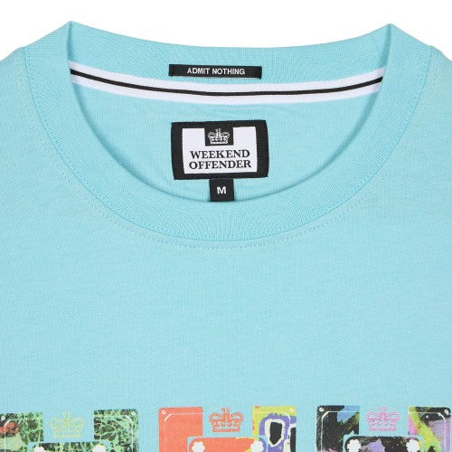 Front - Weekend Offender Mens Hanover Graphic T-Shirt