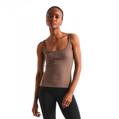 Front - 4th And Reckless Womens/Ladies Scoop Neck Tank Top
