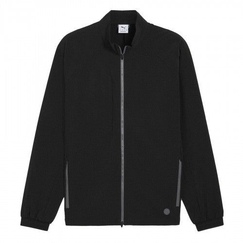 Front - Puma Mens Cypress Performance Golf Soft Shell Jacket