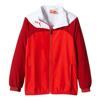 Front - Puma Boys Esito Colour Block Lightweight Jacket