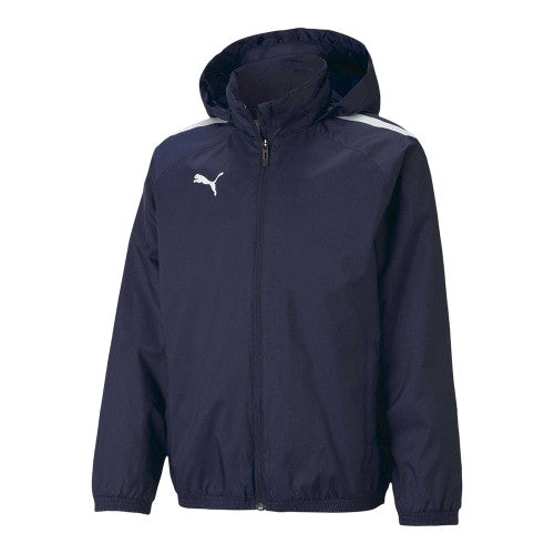 Front - Puma Childrens/Kids Team Liga All Weather Anorak