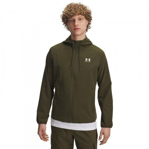 Front - Under Armour Mens Vibe Woven Jacket