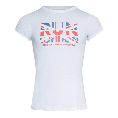 Front - New Balance Womens/Ladies London Edition Running T-Shirt