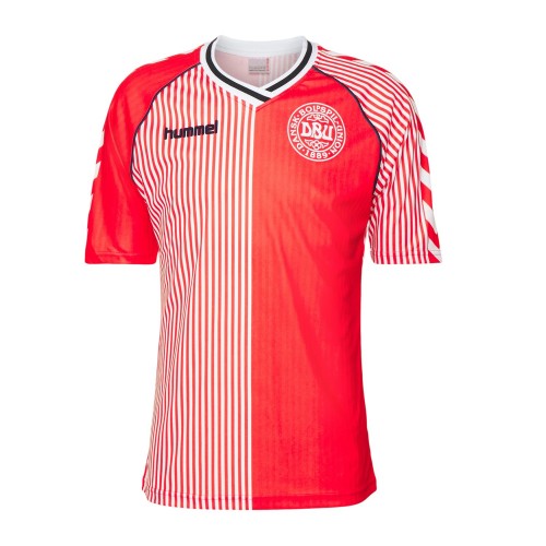 Front - Hummel Mens Denmark Football Shirt