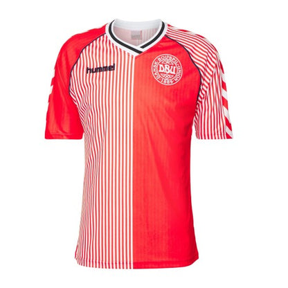 Front - Hummel Mens Denmark Football Shirt