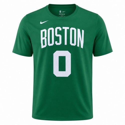 Front - Nike Mens Jayson Tatum Boston Celtics T-Shirt