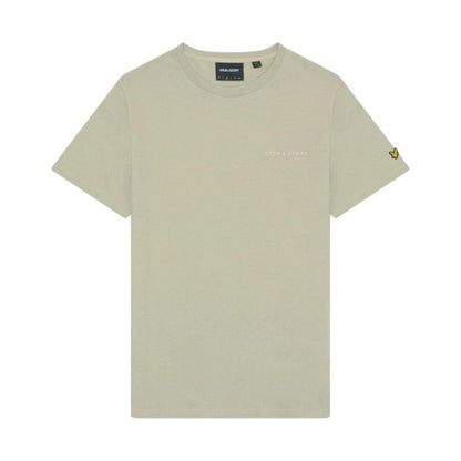Front - Lyle & Scott Mens Embroidered Logo T-Shirt