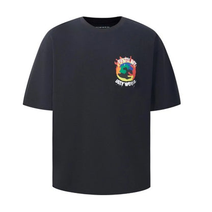 Front - Pretty Boy Ugly World Mens Oversized T-Shirt