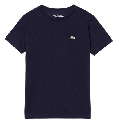 Blue - Front - Lacoste Childrens-Kids Sport T-Shirt