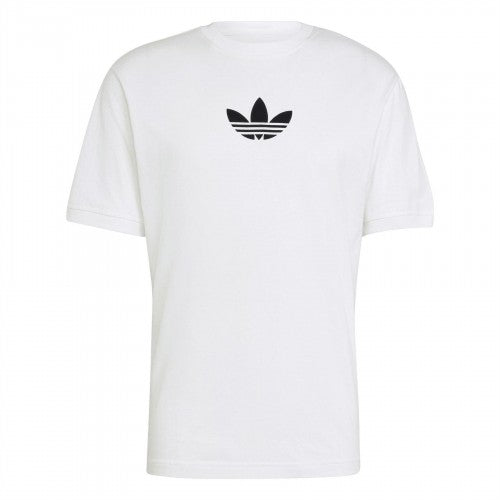 Front - Adidas Mens Adicolor Trefoil Cotton T-Shirt