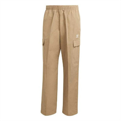 Front - Adidas Mens Trefoil Essentials Cargo Trousers