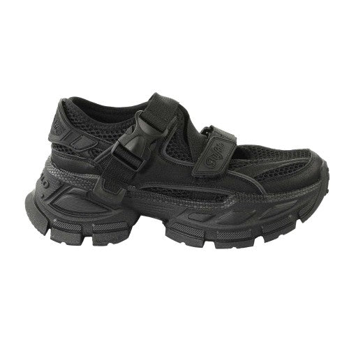 Front - Buffalo Womens/Ladies Vegan Ballet Flats