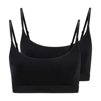 Front - Hugo Womens/Ladies Bralette (Pack of 2)