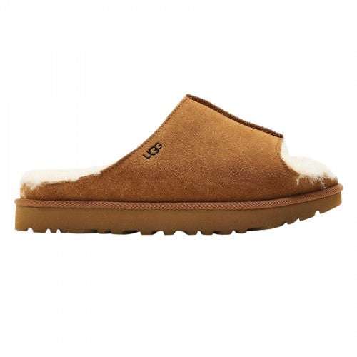 Front - UGG Womens/Ladies Greenport Suede Open Toe Mule Slippers
