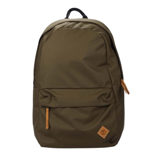 Front - Timberland Logo Leather Detailing 22L Backpack