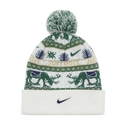 Front - Nike Peak Reindeer Bobble Hat