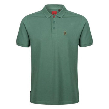Front - Luke 1977 Mens The Robbie Essentials Polo Shirt