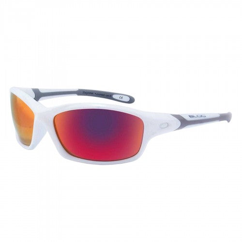 Front - Bloc Mens Daytona Mirrored Sunglasses