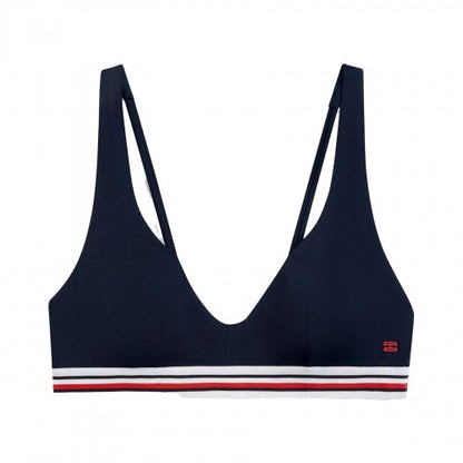 Front - Tommy Hilfiger Womens/Ladies Triangle Bikini Top