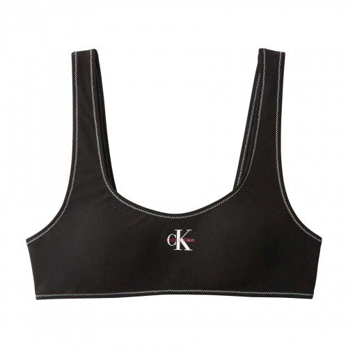 Front - Calvin Klein Womens/Ladies Bralette Bikini Top