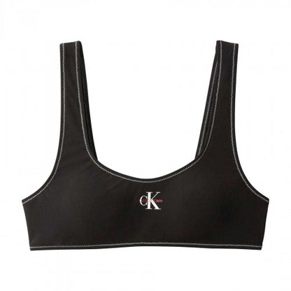 Front - Calvin Klein Womens/Ladies Bralette Bikini Top