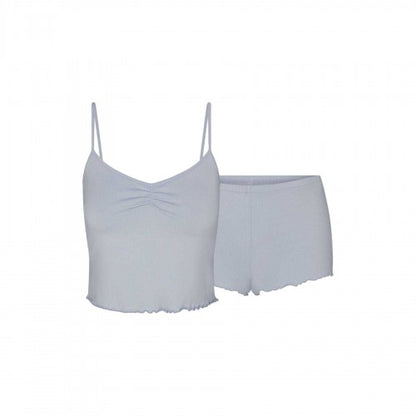 Front - Skims Womens/Ladies Ruffled Pyjama Set