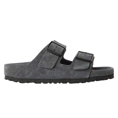 Front - Birkenstock Womens/Ladies Arizona EXQ Leve Suede Flat Sandals