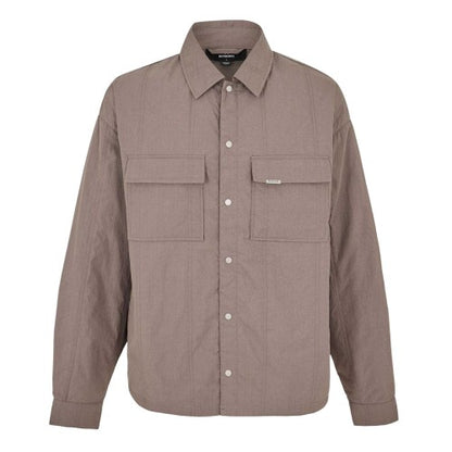 Front - Represent Mens Plain Relaxed Fit Overshirt