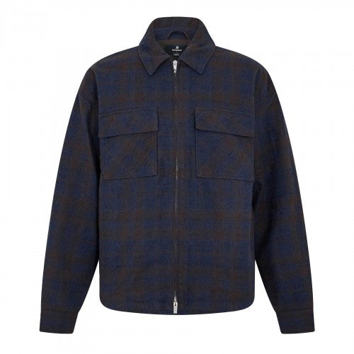 Front - Represent Mens Structured Overshirt