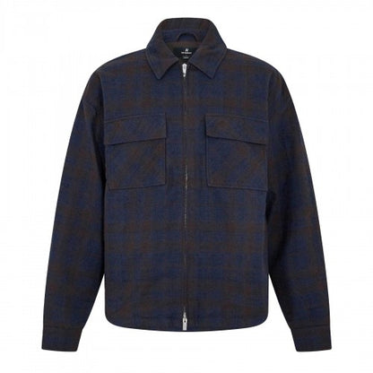 Front - Represent Mens Structured Overshirt