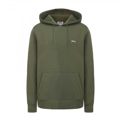 Front - Slazenger Mens Embroidered Logo Fleece Hoodie