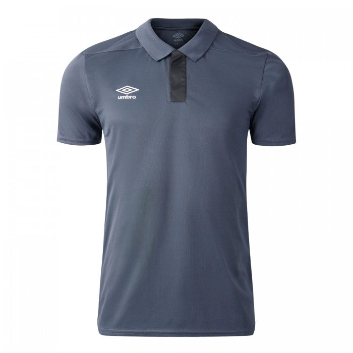 Front - Umbro Mens Premier Polycotton Polo Shirt