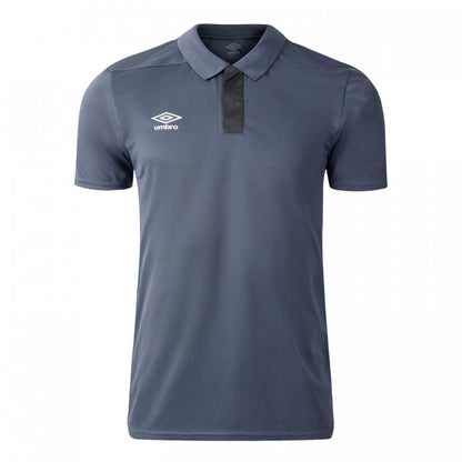 Front - Umbro Mens Premier Polycotton Polo Shirt