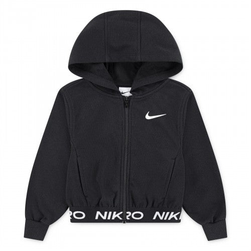 Front - Nike Childrens/Kids Pro Fleece Full Zip Hoodie