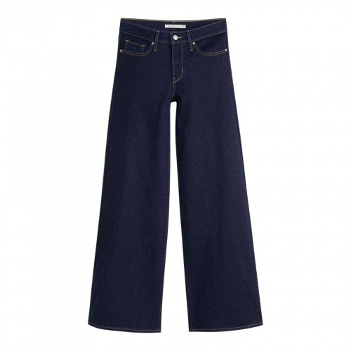 Front - Levis Womens/Ladies Wide Leg Shaping Jeans