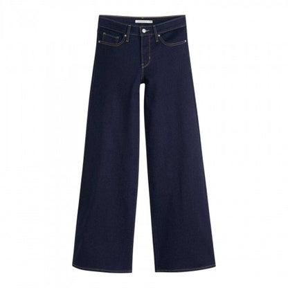 Front - Levis Womens/Ladies Wide Leg Shaping Jeans